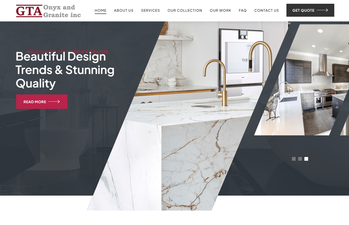 GTA Marble & Granite Web Development